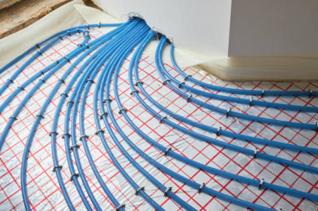 On-Site Installation Service for Whole-House Hydronic Underfloor Heating