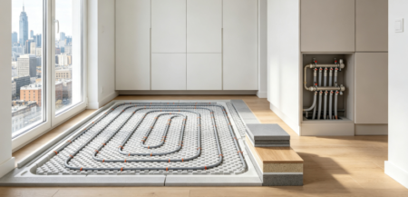 Low-Profile Underfloor Heating Solution for Urban Apartments + On-Site Installation