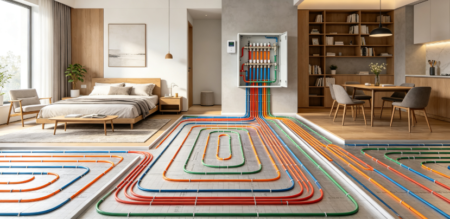 Zoned Independent Temperature Control Underfloor Heating Solution + On-Site Installation