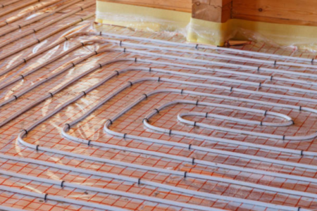 On-site Installation Service for Underfloor Heating Compatible with Wood Subfloors